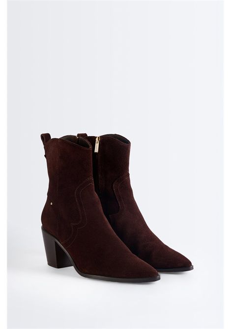 Vanessa Bruno Calf Leather Santiag Ankle Boots Ebony Women's Vanessa Bruno |  | 5HVF27-V31623126